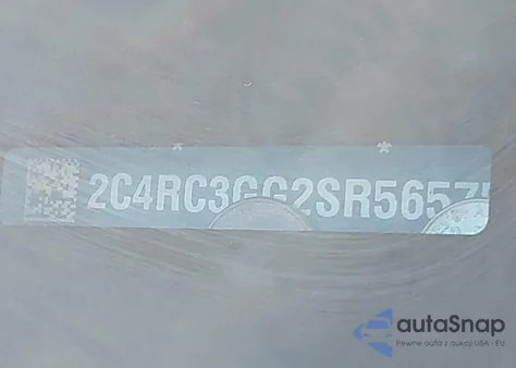 2025 Chrysler Pacifica Select z USA, uszkodzony, nr VIN 2C4RC1BG1SR501454